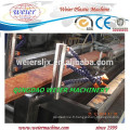 Bois WPC composé plastique PVC PE decking machines de panneau